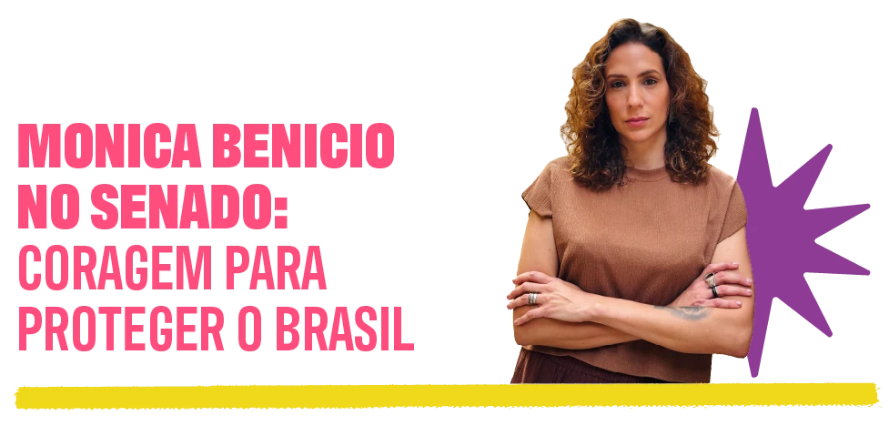 Monica Benicio no Senado: coragem para proteger o Brasil